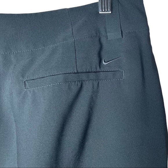 Nike Golf Womens Dri Fit Tournament Crop Pants Black 256860 size 10 EUC - Picture 7 of 12